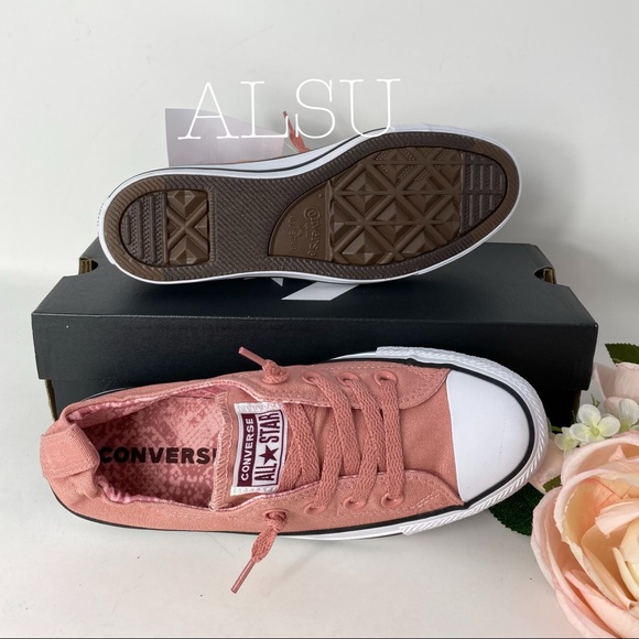 Converse Ctas Shoreline Slip Rust Pink Canvas W - Picture 6 of 8